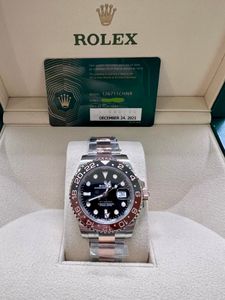 Rolex Unworn 2021 GMT-Master II Rootbeer Complete - Crafted Time